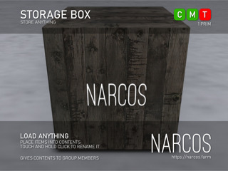 [Narcos] Storage Box