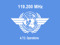 119.200 MHz. Blake Sea Control Area