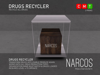 [Narcos] Drugs Recycler