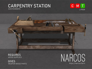 [Narcos] Guns Carpentry Station