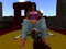 Heavy body sitting and squashing