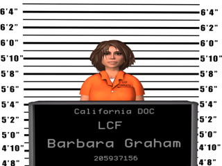 Mugshot of Barbara Graham