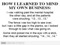 Mind Your Own Buisness Mind Your Own Buisness