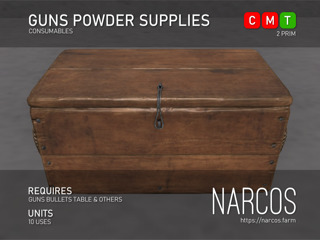 [Narcos] Guns Powder Supplies