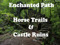 Enchanted Path Horse Trails, Nature Park, Castle