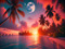 Sunset and Moonlight