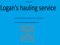 Logan's Hauling Service