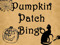 ****Pumpkin Patch Bingo!**** ****Pumpkin Patch Bingo!****