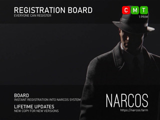 [Narcos] Registration Board