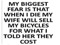My biggest fear My biggest fear
