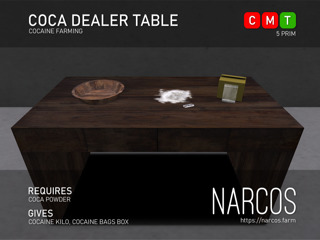 [Narcos] Coca Dealer Table