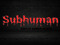 Subhuman