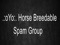 .:oYo:. Horse Breedable Spam Group
