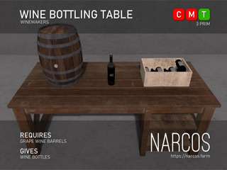 [Narcos] Wine Bottling Table