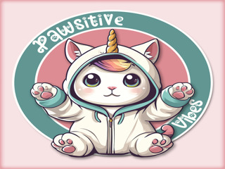 Image for * Pawsitive Vibes * A Cats Market