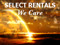 SELECT RENTALS SELECT RENTALS
