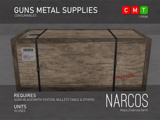 [Narcos] Guns Metal Supplies