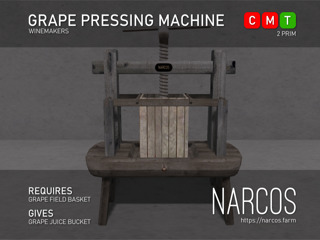 [Narcos] Grape Pressing Machine