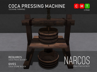 [Narcos] Coca Pressing Machine