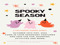 ~ spooky season ~ pop up event
