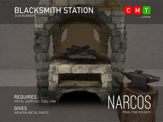 [Narcos] Guns Blacksmith Station