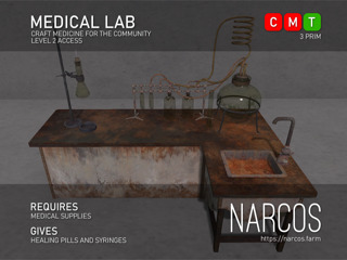 [Narcos] Medical Lab