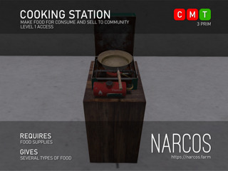 [Narcos] Cooking Station