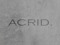 Acrid. Acrid.