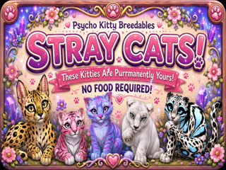 STRAY CATS - PURRMANENTLY YOURS! 75L!!