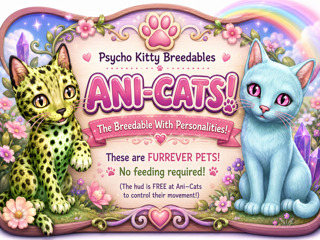 PSYCHO KITTY BREEDABLES - FOREVER PETS